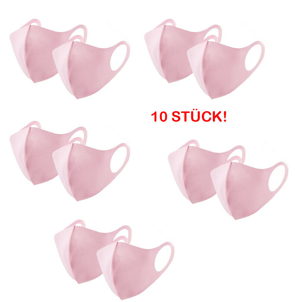 10 Stück  Mund- und Nasen-Schutz